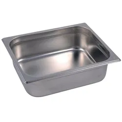 Gastronoble Gastro M GN-Behälter GN1/2 - 6,5cm - 2 Behälter - Edelstahl