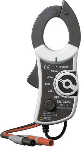 VOLTCRAFT VC-511 Stromzangenadapter Messbereich A/AC (Bereich): 0 - 400A Messbereich A/DC (Bereich): 0 - 400A