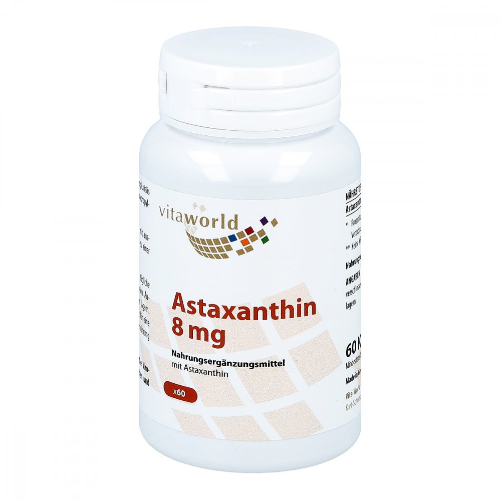 Vita World GmbH Astaxanthin 8 mg Kapseln 15785509