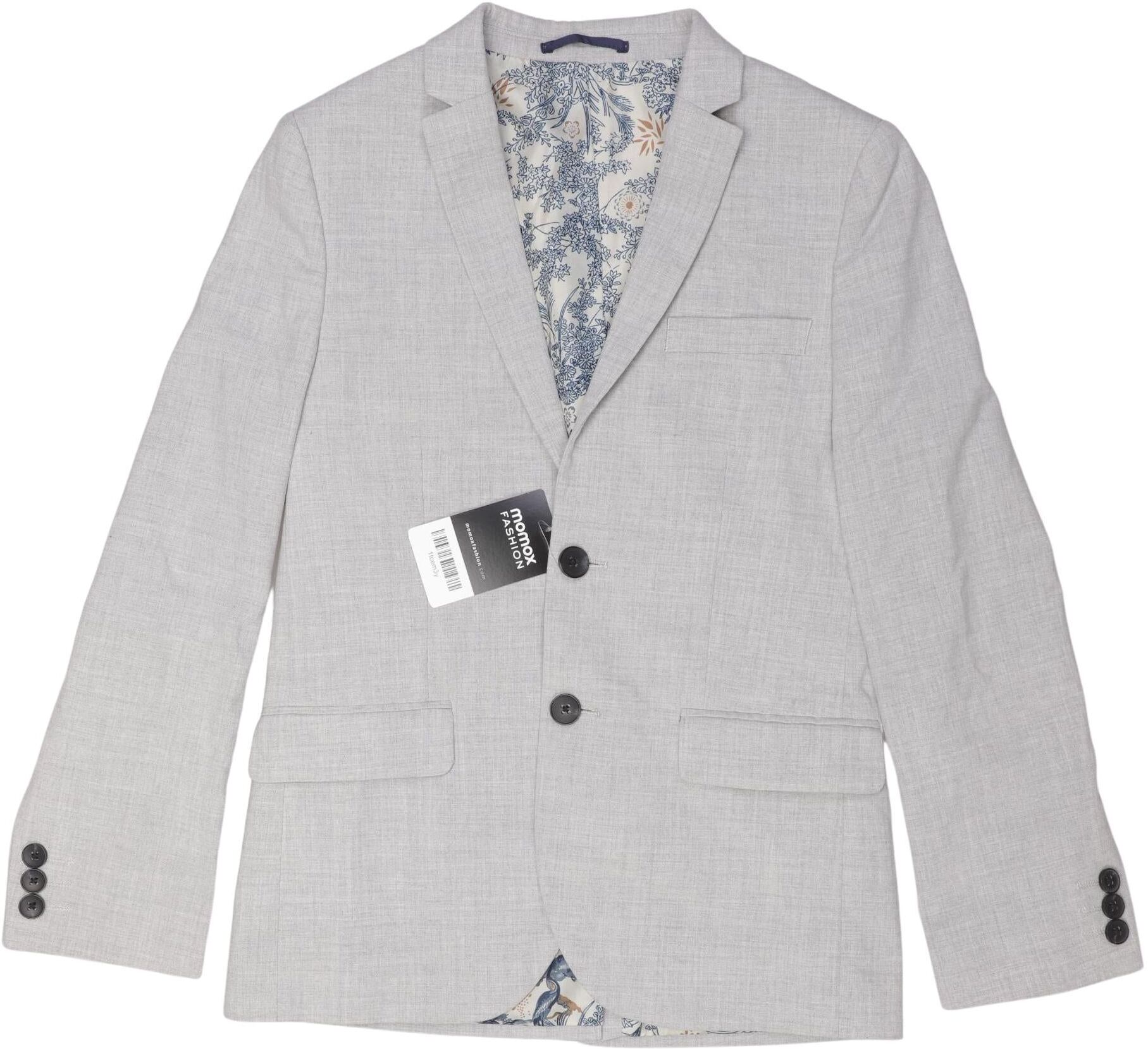 Next Jungen Jacke oder Mantel, Grau, Gr. EU 146, Synthetik / Elasthan / Viskose - Second Hand