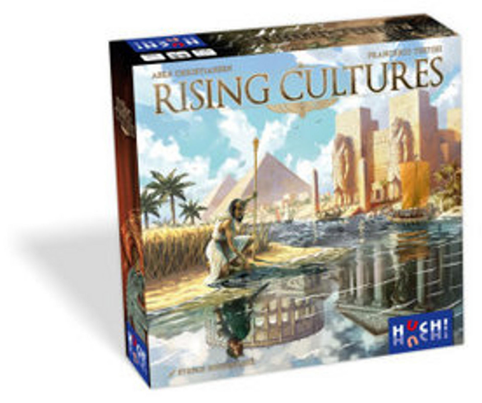 HUCH! Rising Cultures - Historisch strategiespel voor 2 spelers vanaf 14 jaar