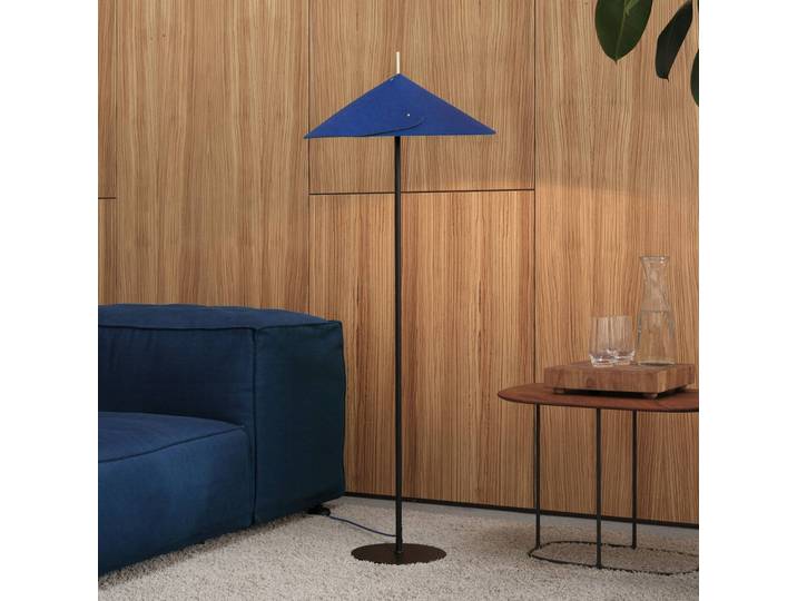 OSRAM Stehlampe Decor Flip, blau, für Wohn- / Esszimmer, Metall, Stehlampe