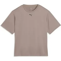 PUMA Damen Fitness / Workout T-Shirts / Tanks T-Shirts/Tanks ku.Arm Da W TAD ESSENTIAL RELAXED TEE, Größe S in beige beige