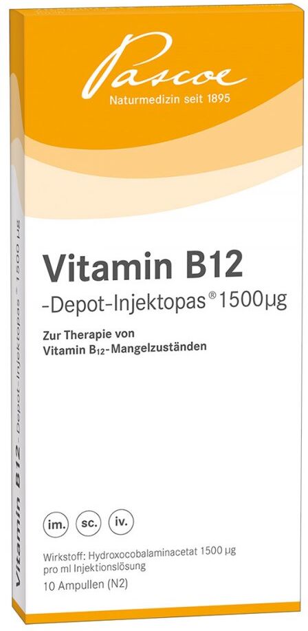 Pascoe Vitamin B12 Depot-Injektopas 1500 µg