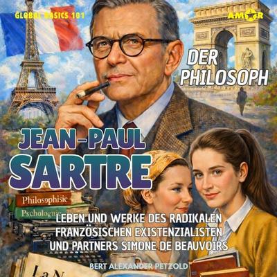 Der Philosoph Jean-Paul Sartre - Leben und Werke des radikalen französischen Existenzialisten und Partners Simone de Beauvoirs - Bert Alexander