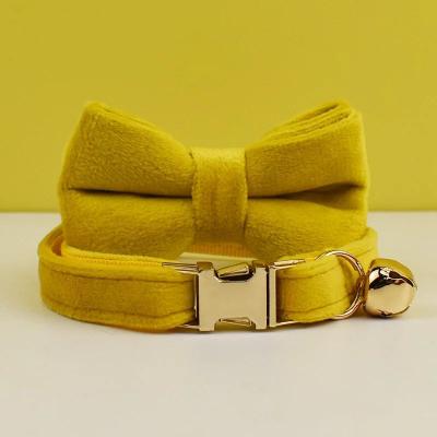 Uplift Picks Adjustable Cat Collar With Bow Tie Engraveable Safety Buckle And Comfortable Fit 22 large