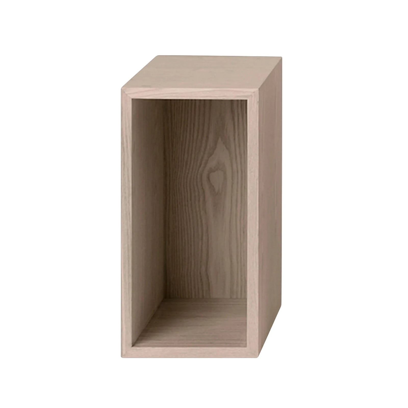 Muuto Stacked 2.0 kast met achterwand, klein eikenhout