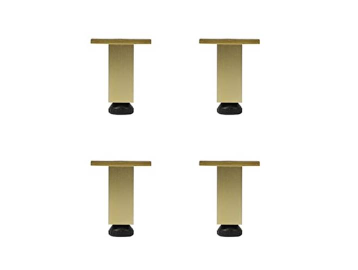 FLYIODFCXV Verstellbare Möbelfüße for Sofa und Schrank, erhöhte Füße(Gold,35cm(13.8in))