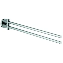 Grohe Essentials Handtuchhalter 40371001 43,9cm, 2-armig, schwenkbar, chrom