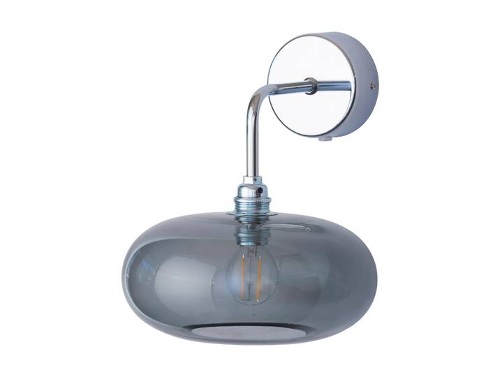 EBB & FLOW Horizon Wandleuchte Smokey grey