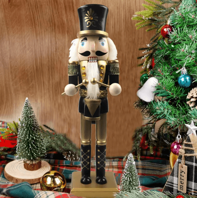 Inspire Picks Classic Tabletop Nutcracker Ornament Festive Holiday Figurine For Home And Garden Decor ll0010