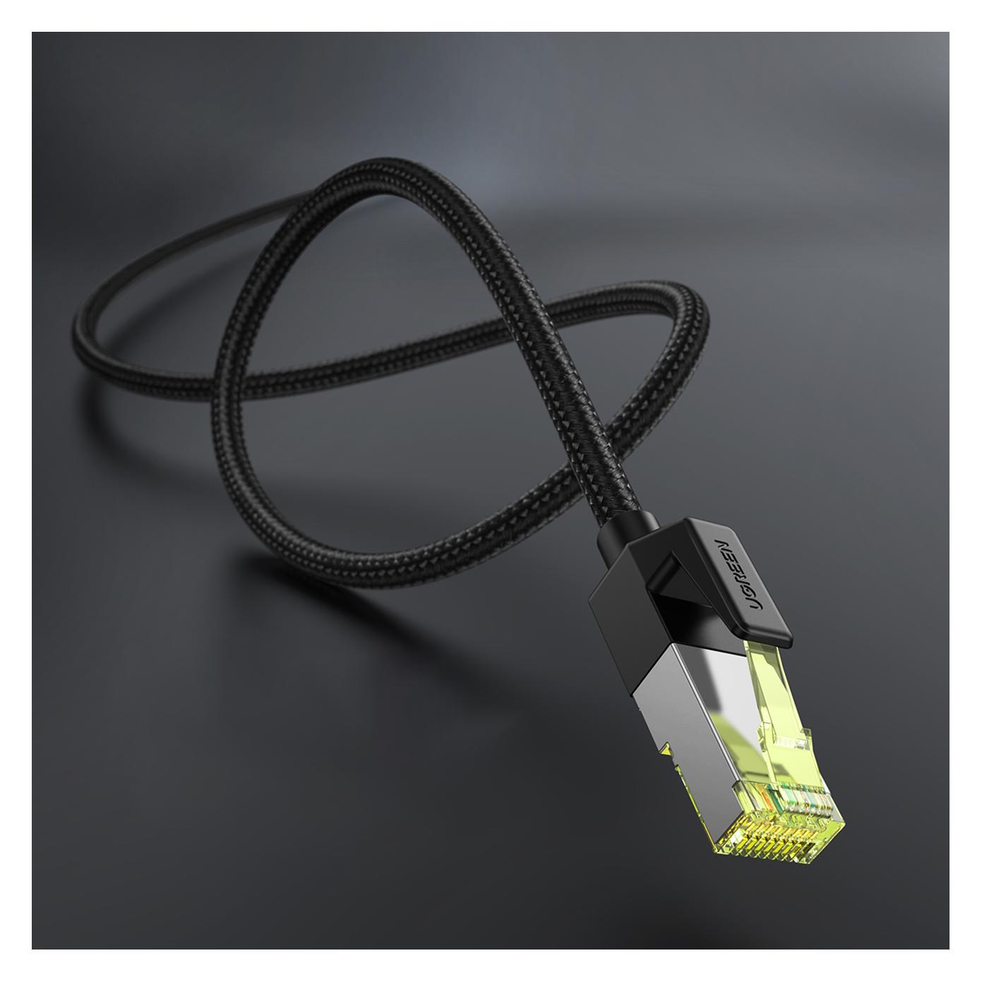 Ugreen Netzwerkkabel (F/FTP, CAT7, 0.50 m) (80420)