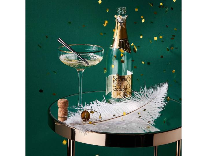 Champagnerschale 4er-Set Ø 13cm Durchsichtig/Durchsichtig