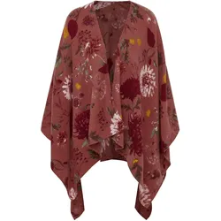 Tchibo - Poncho-Decke - rosa