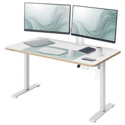 Leitz Sitz-/Steh-Schreibtisch Ergo Weiß 67700001 max. Höhe: 118 cm
