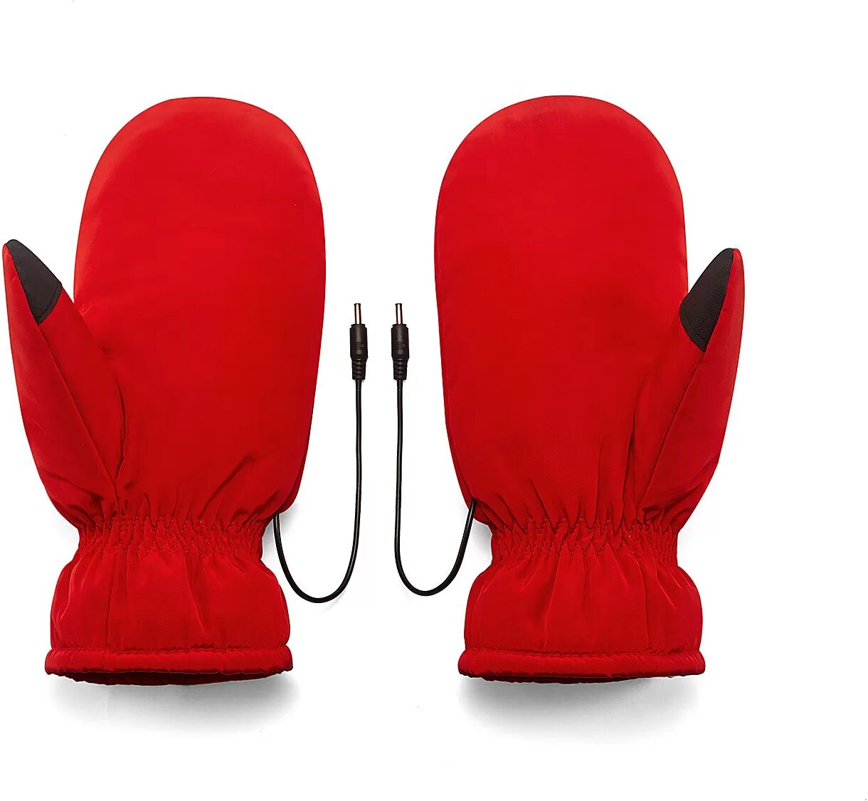 INF Gants d'hiver chauffants coupe-vent Rouge