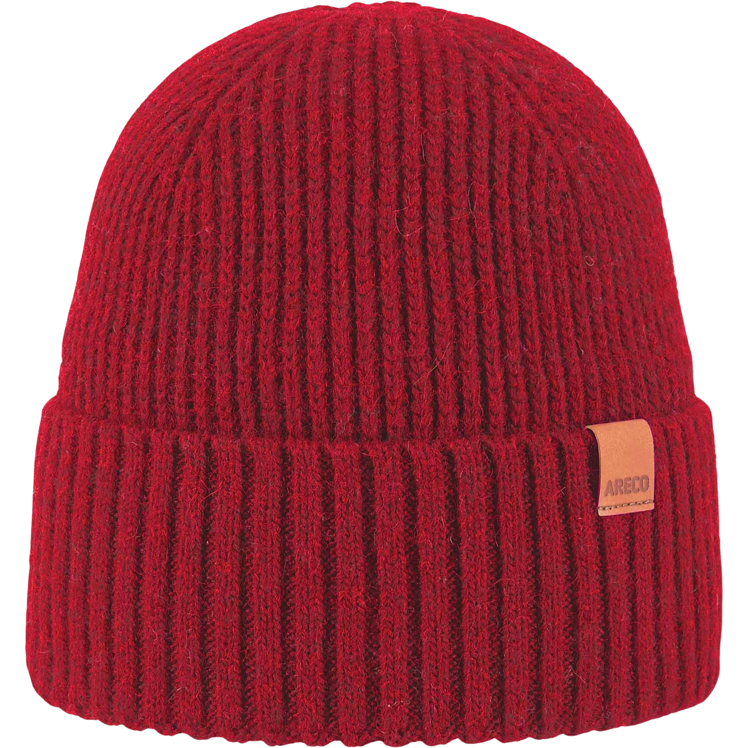 Areco Alpaka Classic Herren Mützen & Beanies rot Lifestyle
