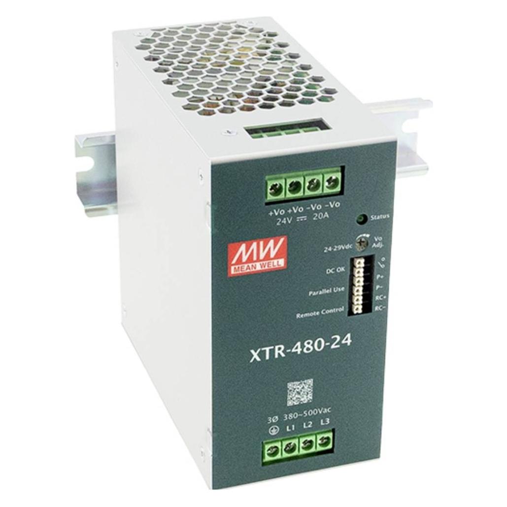 MeanWell MEAN WELL XTR-480-12 Hutschienen-Netzteil (DIN-Rail) 360 W (XTR-480-12)