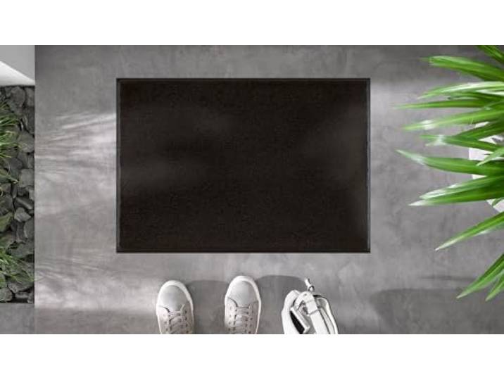 Wash+Dry - Tapis Raven Black 40x60\, Noir
