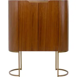 KARE DESIGN Barschrank Giorgio Holz Braun Walnuss