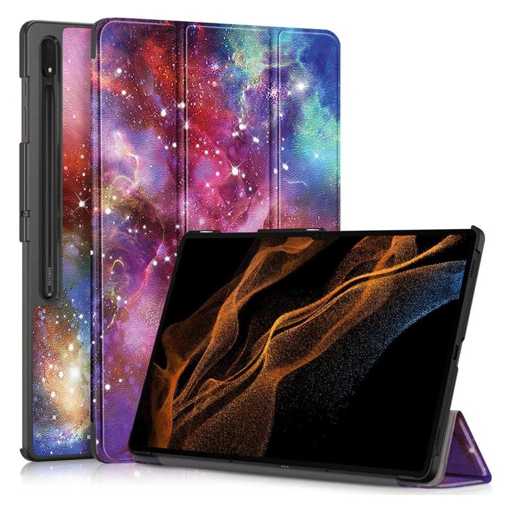Cover-Discount Galaxy Tab S9 Ultra - Tri-fold Smart Case Universum (Samsung Galaxy Tab S9 Ultra) (660203795B)