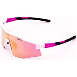 4Kaad, Unisex, Sportbrille, Brille MIRADOR AEROLITE 2 white-pink-pink (Pink, Pink), Mehrfarbig