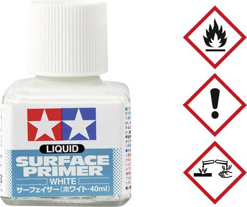 Tamiya 87096 Modellbau-Grundierung Weiß Inhalt 40ml