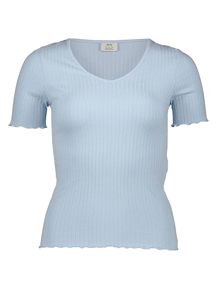JDY Shirt "Fransiska Life" in Hellblau - L