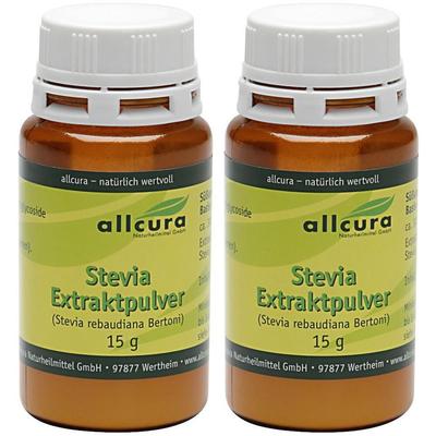 Stevia Extrakt Pulver 2x 2x15 g