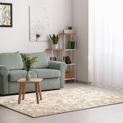 Lush Decor Hana Flora Indoor Rug Natural