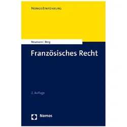 Einführung in das französische Recht, Fachbücher von Sybille Neumann, Oliver Berg