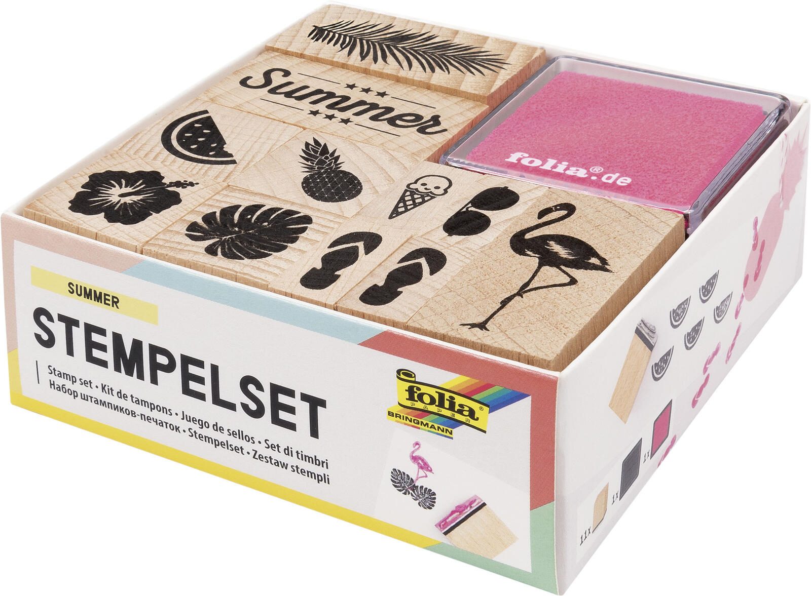 folia Motivstempel-Set SUMMER 31101