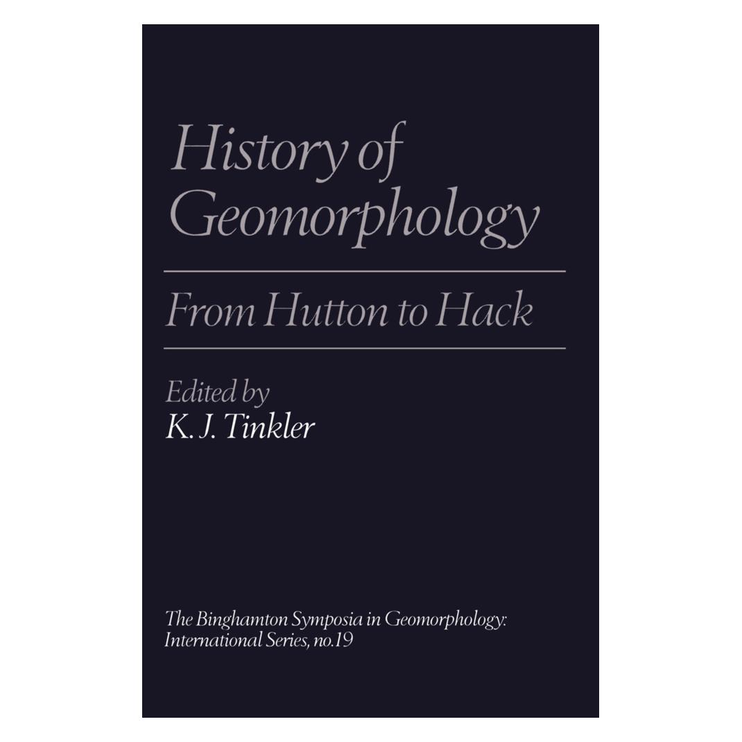 Springer History of Geomorphology (Englisch, Softcover, Keith Tinkler) (55561077)