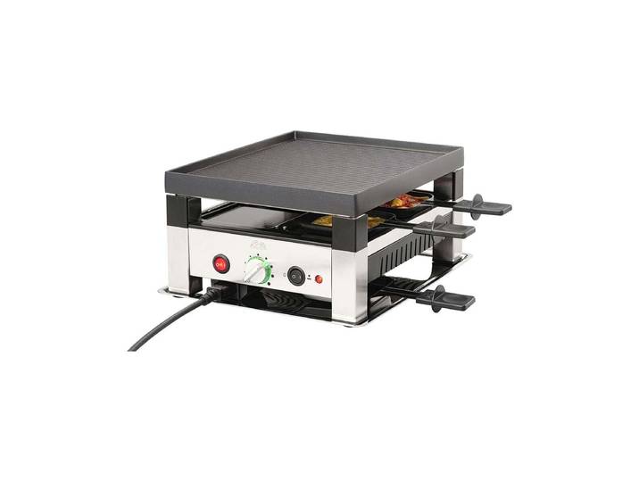 Solis Raclette & Pizza Grill for 4 Raclette-Grill Edelstahl