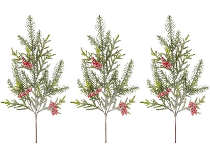 Kunstzweig CREATIV GREEN Tannenzweig , grün, H:54cm, Kunststoff, Kunstpflanzen, Kunstzweig, mit Frost-Optik