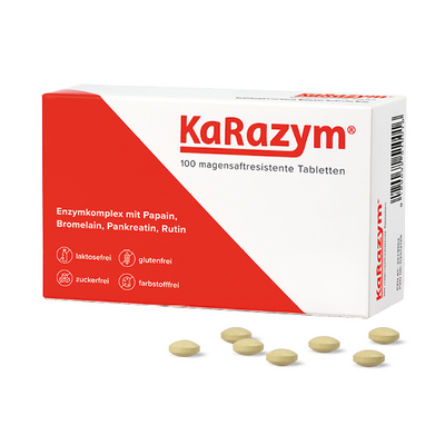 Volopharm GmbH Deutschland KARAZYM magensaftresistente Tabletten 47 g 02512129