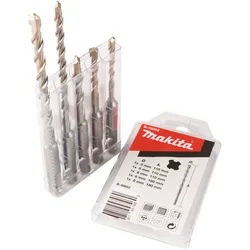Makita Bohrer-Set Nr. 2, Ø 5 - 8 x 110mm und Ø 6 - 8 x 160mm - SDS-PLUS - B-49052