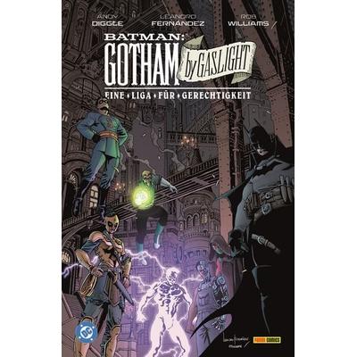 Batman: Gotham by Gaslight - Eine Liga für Gerechtigkeit, Taschenbuch von Andy Diggle,Leandro Fernandez,Rob Williams, Panini, 978-3-7416-4878-6