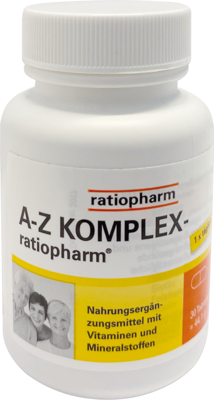 ratiopharm GmbH A-Z Komplex-ratiopharm Tabletten 43.5 g 01433379