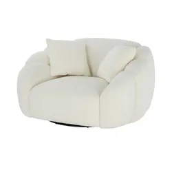 Primo Sessel drehbar Liv ¦ creme ¦ Maße (cm): B: 151 H: 83 T: 134.0