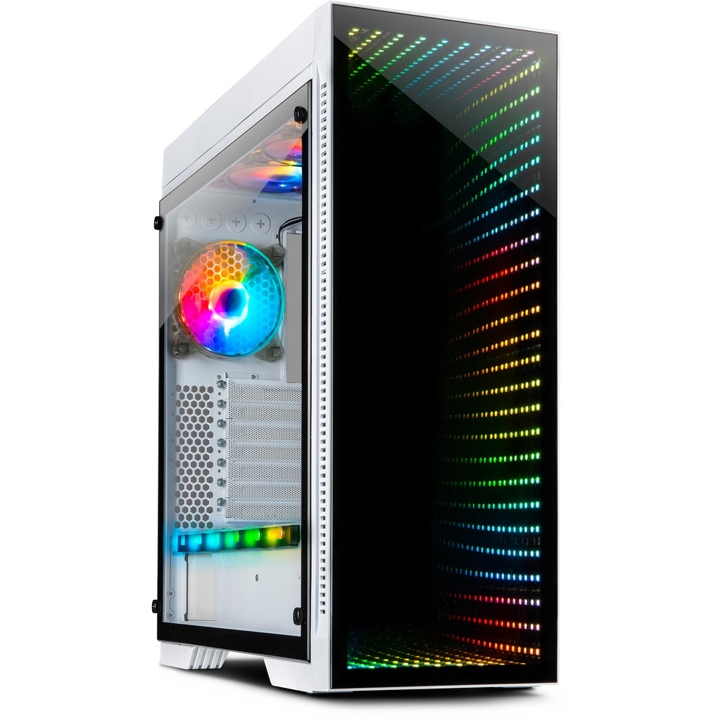 Inter-Tech Infini2 Mirror (X-908) White Edition Midi Tower ATX Gaming Gehäuse 88881339