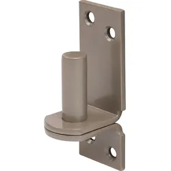 Kloben auf Platte DURAVIS® ? 16 mm, DI-Haken, Material: Stahl, blau verzinkt, Oberfläche: perlbeige RAL 1035