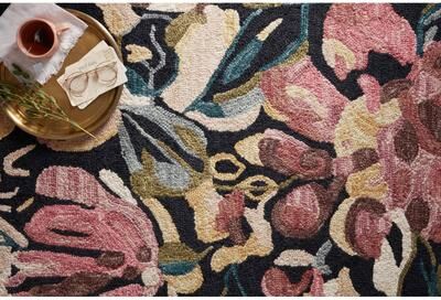 Alexander Home Evelyn Floral Bouquet Area Rug