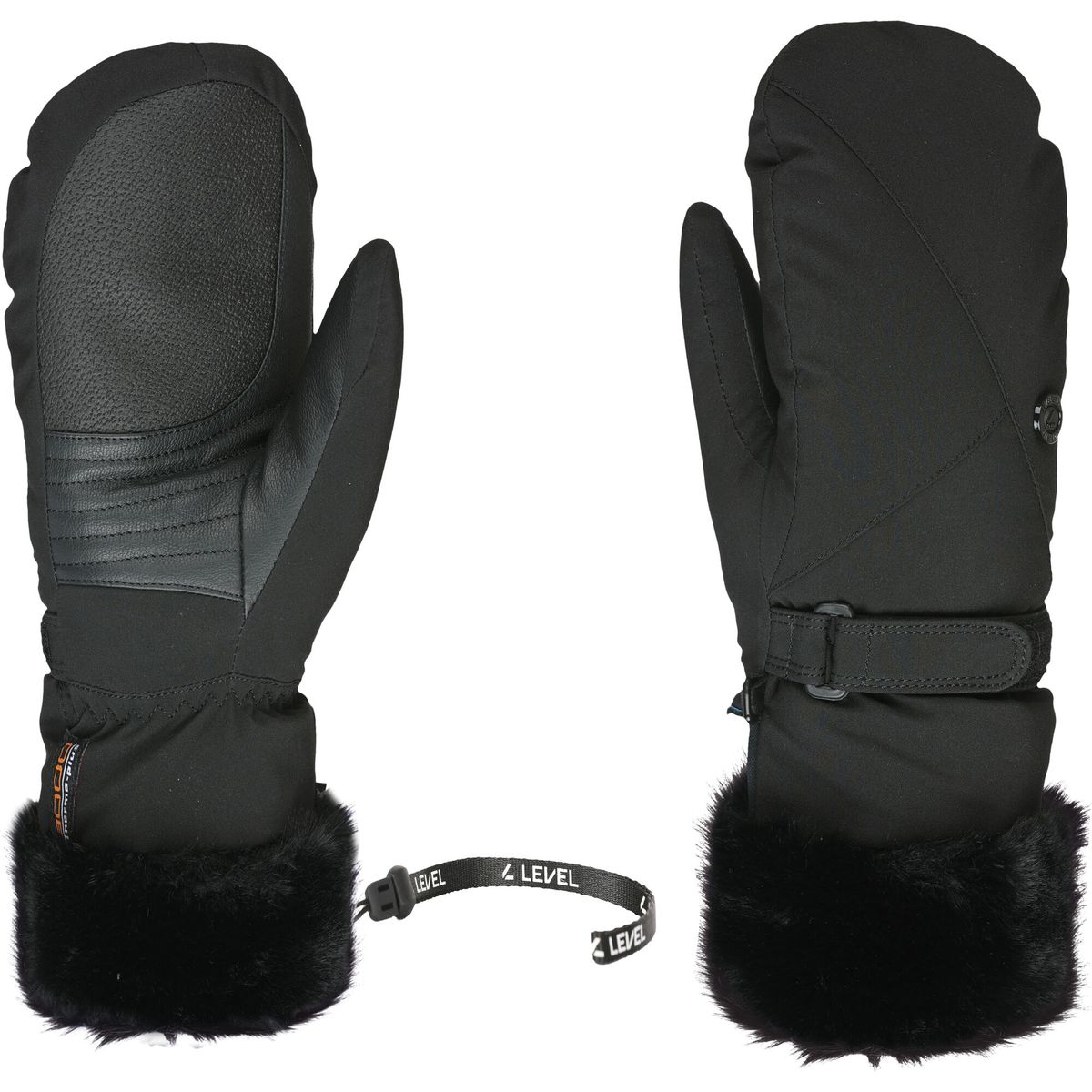 Level Jolie W Mitten pk black (43) 7 3314WM-43-7