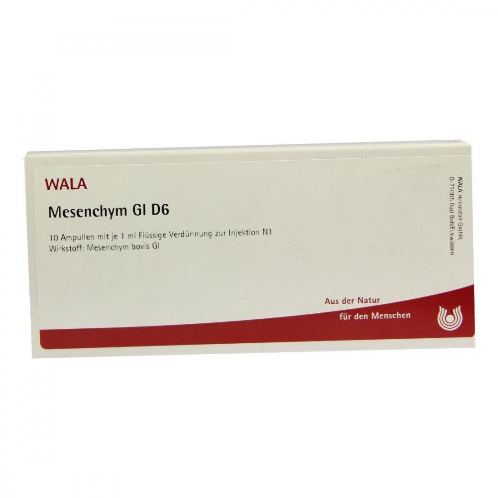 WALA Heilmittel GmbH Mesenchym Gl D6 Ampullen 02829777