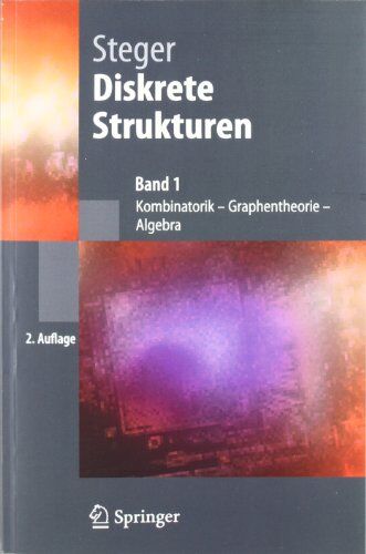 Angelika Steger - Diskrete Strukturen 1. Kombinatorik, Graphentheorie, Algebra - Preis vom 09.10.2026 07:28:09 h
