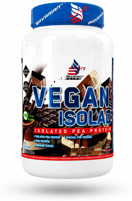 Bavarian Elite Proteína Vegana Aislada 100% 1KG Fresa-Nata