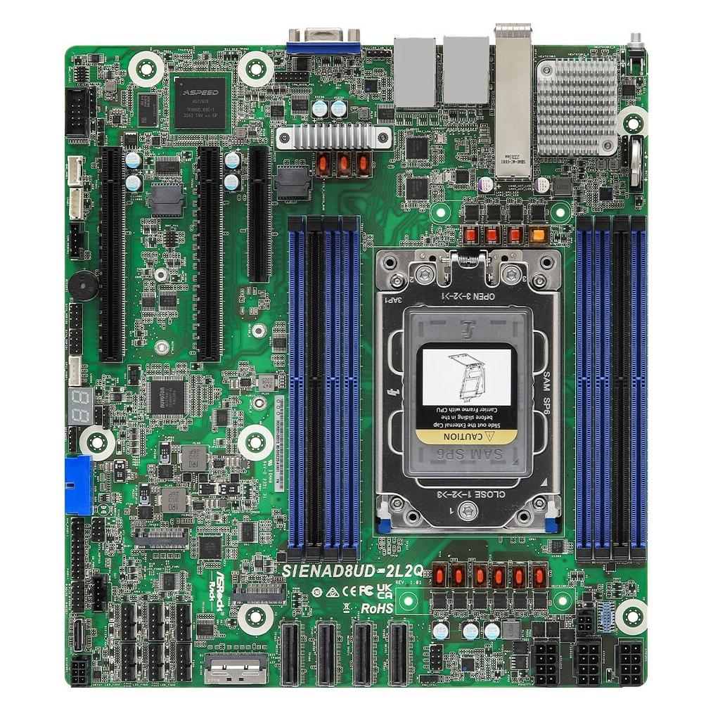 AsRock SIENAD8UD-2L2Q (SP6, AMD SoC, mATX) (SIENAD8UD-2L2Q)