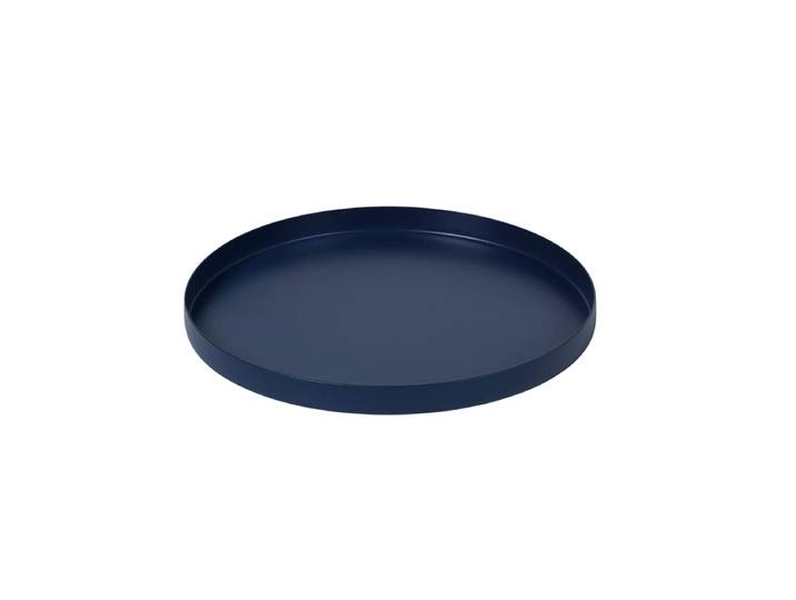 Broste Copenhagen - Donna Dekoteller, Ø 22 cm, maritime blue