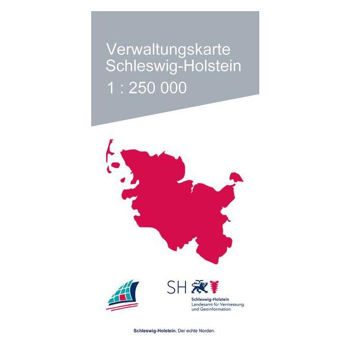 Various Publishers Verwaltungskarte Schleswig-Holstein (41253407)